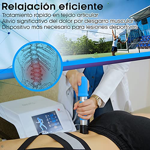 Extracorpórea de Terapia de Ondas de Choque ESWT para Alivio del Dolor Articular y Muscular, Regeneración de Tejido óseo y Muscular, Indolora, No Invasiva, sin Efectos Secundarios, PerVita Medical