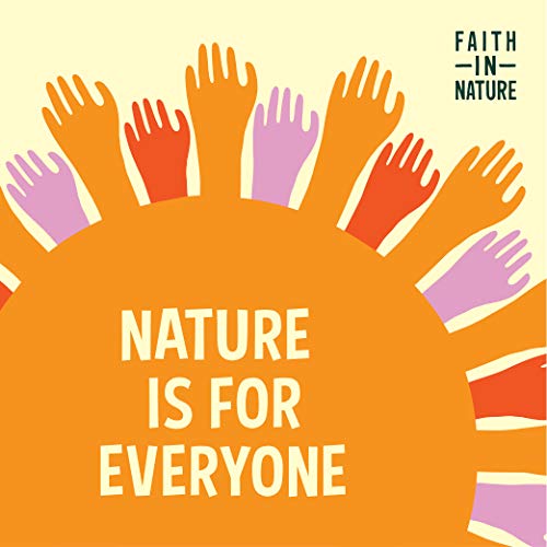 Faith in Nature Gel de Baño Natural de Lavanda y Geranio, Nutritivo, Vegano y No Testado en Animales, sin Parabenos ni SLS, 400 ml