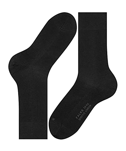 FALKE Sensitive London, Calcetines Hombre, Negro (Black 3000), 47/50 (Talla del fabricante: 47-50)