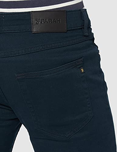 Farah Vintage Drake Chino Pantalones, Azul (True Navy 412), W30/L32 (Talla del Fabricante: 30/32) para Hombre