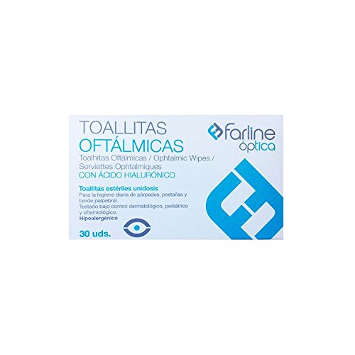 Farline Optica Toallitas Oftalmicas 30 uds