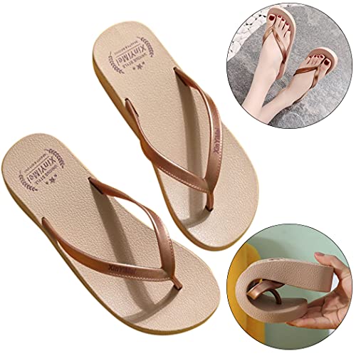 Fascigirl Chanclas Gruesas Antideslizantes Especiales Para Sandalias De Ducha Zapatillas Confort Tangas Sandalias De Playa Zapatillas De Verano Para Mujer Dama