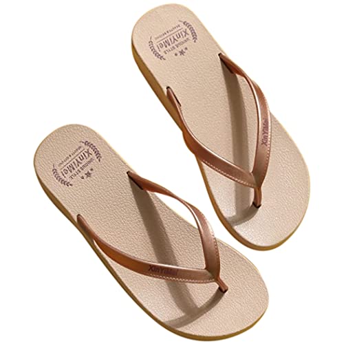 Fascigirl Chanclas Gruesas Antideslizantes Especiales Para Sandalias De Ducha Zapatillas Confort Tangas Sandalias De Playa Zapatillas De Verano Para Mujer Dama