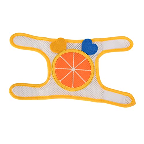 FastUU Protectores de para Bebés, Rodilleras para Bebés Patrón de Dibujos Animados Evitación de Lesiones Ajustable Prevención de Contusiones para el Hogar para Ciclismo(Naranja)