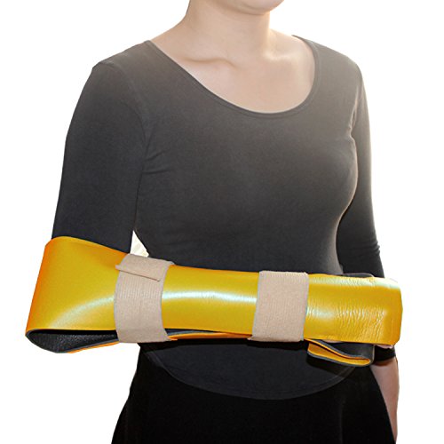 Férula Médica Splints: 4 Paquetes médica férula de inmovilización Kit de primeros auxilios para cuello, piernas, rodillas, pies, muñeca, mano, lesiones con bolso