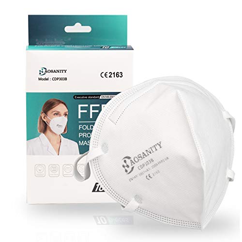 FFP3 mascarilla de protección de la Salud mascarilla Protectora mascarilla, mascarilla de protección respiratoria de 4 Capas, mascarilla para Adultos protección Facial Boca-Nariz con Tela