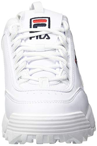 FILA Disruptor kids Zapatilla para Unisex niños, Blanco (White), 37 EU