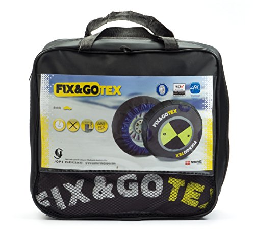 Fix & Go Tex FIXGOTEX-E Cadenas de Nieve, Talla E, Set de 2