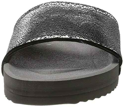 flip*flop Pool Metallic Cracked, Sandalias Mujer, Acero 0170, 38 EU