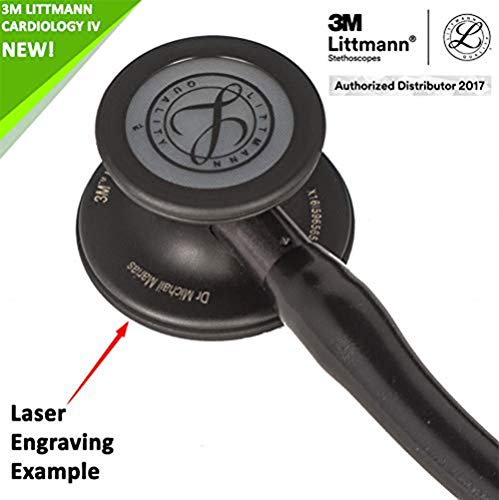 Fonendoscopio 3M™ Littmann® Cardiology IV™ con grabado láser gratuito - Azul Marino 6154