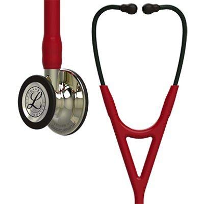 Fonendoscopio 3M™ Littmann® Cardiology IV™ con grabado láser gratuito - Granate Champagne 6176