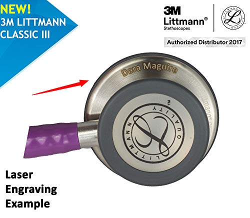 Fonendoscopio 3M™ Littmann® Classic III™ con grabado láser gratuito - Azul caribe 5623