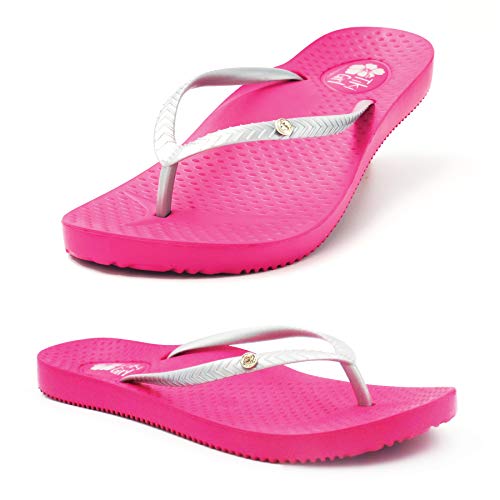 FOOTACTIVE Chanclas Ortopédicas Tiki Girl - PINK M 38.5/39.5 EU