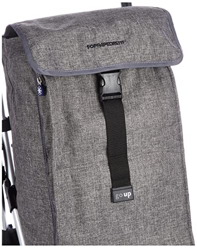 Foppapedretti Go Up Carrito de la Compra, Color Grey