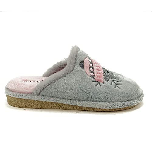 GARZON - Zapatilla CASA P471.275 para: Mujer Color: Gris Talla: 37