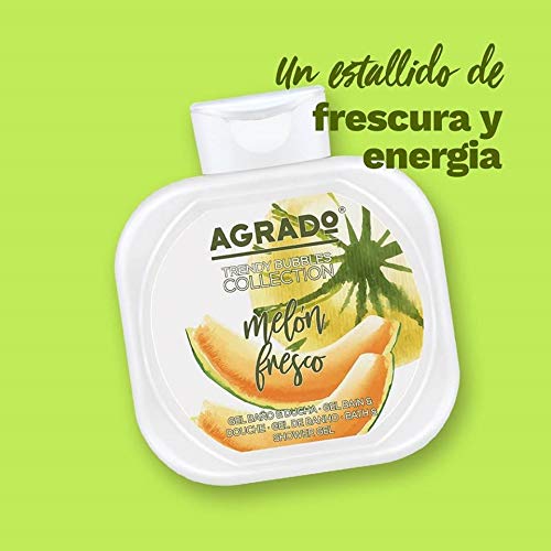 Gel de baño y ducha hidratante, gel de baño Melón Fresco PH Neutro 750 ml - AGRADO