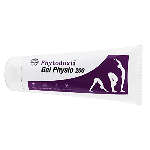 Gel Physio Cream 200 ml | Dolor Muscular y de Articulaciones Deporte | Crema Antiinflamatoria Dolor de Espalda | Crema Masaje Fisioterapia | Harpagofito Arnica Calendula Hiperico Menta