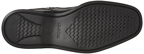 Geox U BRAYDEN 2FIT ABX B Botines Chelsea Hombre, Negro (Black), 44 EU