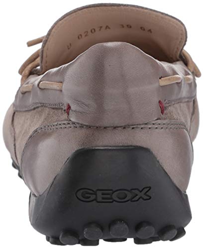 Geox Uomo Snake Mocassino, Mocasines Hombre, Marrón (Taupe C6029), 44 EU