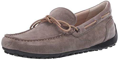 Geox Uomo Snake Mocassino, Mocasines Hombre, Marrón (Taupe C6029), 44 EU