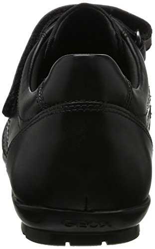 Geox UOMO SYMBOL D Piso Oxford Hombre, Negro (Black), 43 EU