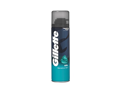 Gillette Gel de Afeitar para Pieles Sensibles, 200 ml