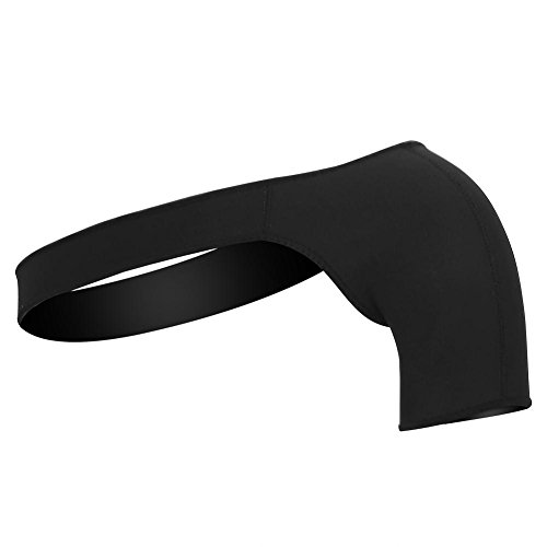 GLOGLOW Apoyo de Estabilidad de Hombro, Banda de Banda de Ajuste de compresión para Dolor de Hombro congelado Tendinitis Mantenga la protección de Brazo Caliente (M42-45cm)