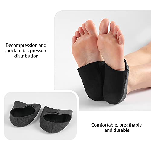 GmeDhc Protector de Talon, 1 Par Taloneras Fascitis Plantar, Ajustable Protector Talon, Taloneras Espolon Calcaneo, Plantilla Espolon Calcaneo para Aliviar el Dolor y la Presión Del Talón, L