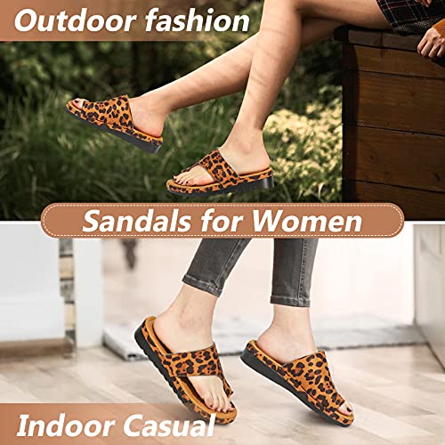 gracosy Sandalias Mujer Plataforma Verano Zapatillas de Playa Cómodo Tacón de Cuña Sandalias Casual Zapatos para Caminar Chanclas Clip Toe Antideslizante