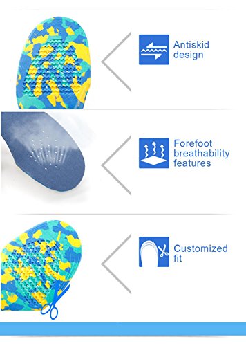 Guard Insoles , Plantillas, niños, plantillas ortopédicos, plantillas Niño ayuda de arco plantillas PadKids Reino Unido 4.56.5 / S