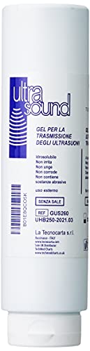 GUS260 Gel conductor de ultrasonidos en frasco de 250ml