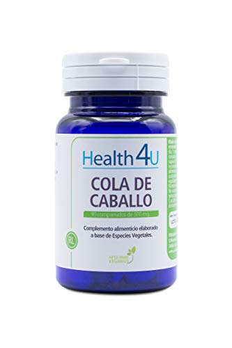 H4U - Cola de Caballo 90 Capsulas 500mg - Mejora la Retención de Líquidos