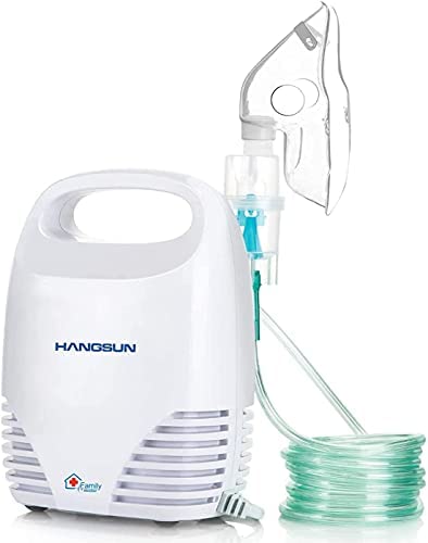 Hangsun Nebulizador Compresor Electrico Portátil Compacto para Bebés y Adultos