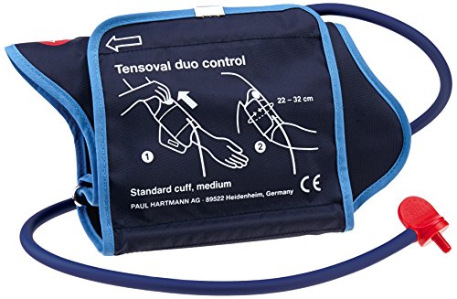 Hartmann Tensoval Duo Control II - Tensiómetro automático para medición en el brazo (22-32 cm, tamaño grande) Negro (1623683)