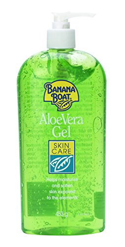 HAWAIIAN Tropic Banana Boat Aloe Vera Gel After Sun - Crema Aftersun Refrescante y Reparadora de la Piel, Gel Hidratante (58369), Verde, 453 Gramos