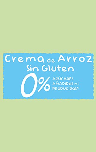 Hero Baby Papilla de Crema de Arroz - Para Bebés a Partir de los 4 Meses - Pack de 6 x 220 g