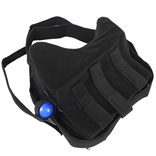 Hombro Abducción Sling Support Brace Strap Fijación de dislocación ajustable con bola de agarre para manguito rotador, subxion, cirugía, dislocado, brazo roto (mano izquierda)