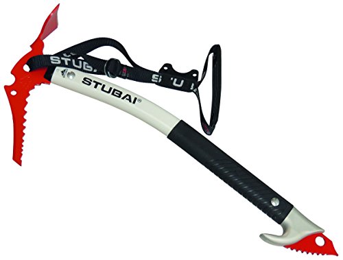 Hornet Protect Stubai Sports - Herramienta para Escalada en Nieve (Extremo Plano, 46 cm, 690 gr), Color Blanco