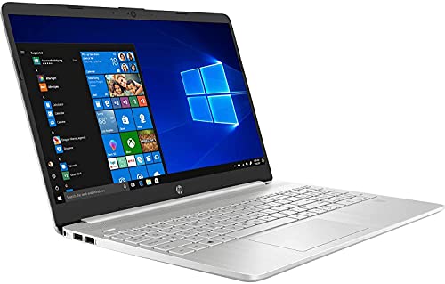 HP 15s-fq2038ns - Ordenador Portátil de 15.6” FHD (Intel Core i5-1135G7, 8GB RAM, 512GB SSD, Gráficos Intel Iris Xe, Windows 10 Home) Plata – Teclado QWERTY Español