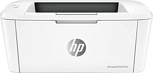 HP LaserJet Pro M15a W2G50A, Impresora A4 Monofunción Monocromo, Impresión a Doble Cara Manual, Puerto Hi-Speed USB 2.0, Panel de control LED, Blanca