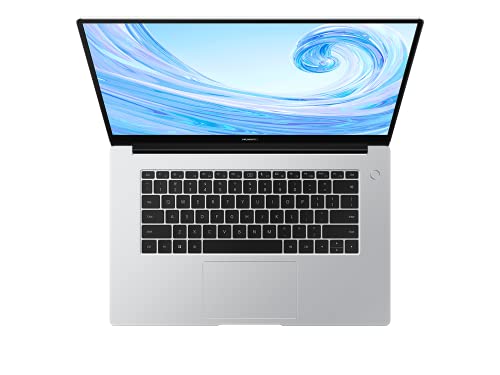 Huawei Matebook D15 - Ordenador Portátil Ultrafino de 15.6" FullHD (Intel Core i3-10110U, 8GB de RAM, 256GB SSD, Grafica Intel UHD 620, Windows 10 Home) Plata - Teclado QWERTY Español