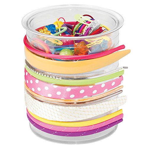 iDesign Clarity Organizador Diademas, 16.00x16.00x17.00 cm