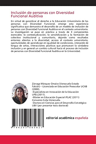 Inclusión de personas con Diversidad Funcional Auditiva: Visión Crítica para un Cambio Cultural: Una experiencia significativa en el Contexto Universitario