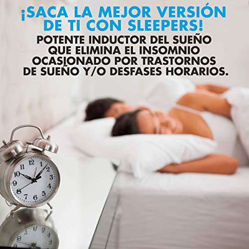 Inductor del Sueño Natural | Melatonina Pura con Pasiflora, Amapola y Melisa | Elimina el Insomnio y mejora la calidad del sueño | Efectos en 30 min duraderos hasta 8 horas | Fórmula Natural | 90 Caps