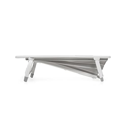 Innovaciones MS Fold 6836 - Bañera Plegable, 50 x 84 x 25 cm, Gris