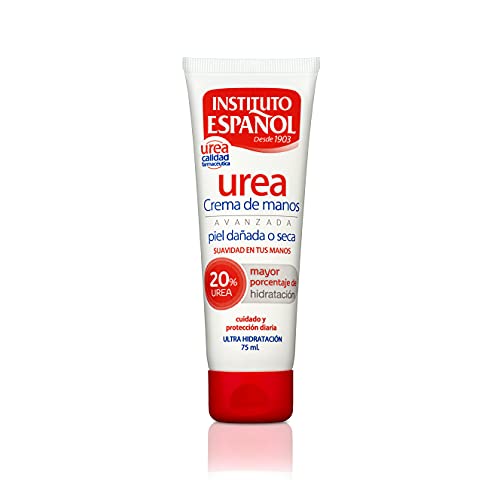 Instituto Español Urea Ultra Hidratación Crema Reparadora Avanzada para Piel áspera o Seca, 20% Urea, 75ml