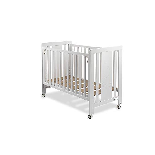 Interbaby Cuna Moonet Premium Interbaby Color Blanco 13.9 Kg, 124x64x93 cm