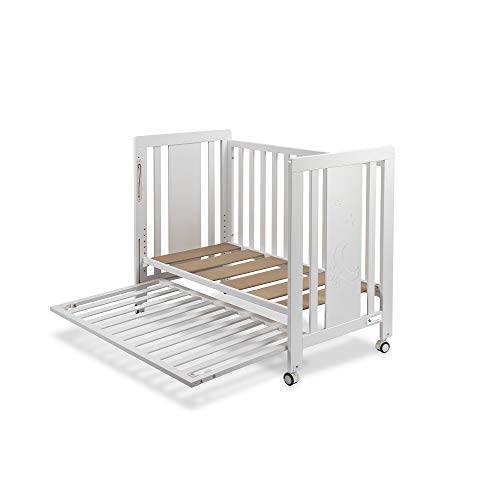 Interbaby Cuna Moonet Premium Interbaby Color Blanco 13.9 Kg, 124x64x93 cm