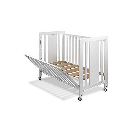 Interbaby Cuna Moonet Premium Interbaby Color Blanco 13.9 Kg, 124x64x93 cm