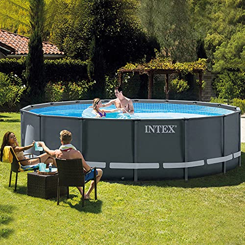 Intex 26326NP - Piscina elevada redonda INTEX Ultra XTR Frame 488x122 cm con depuradora